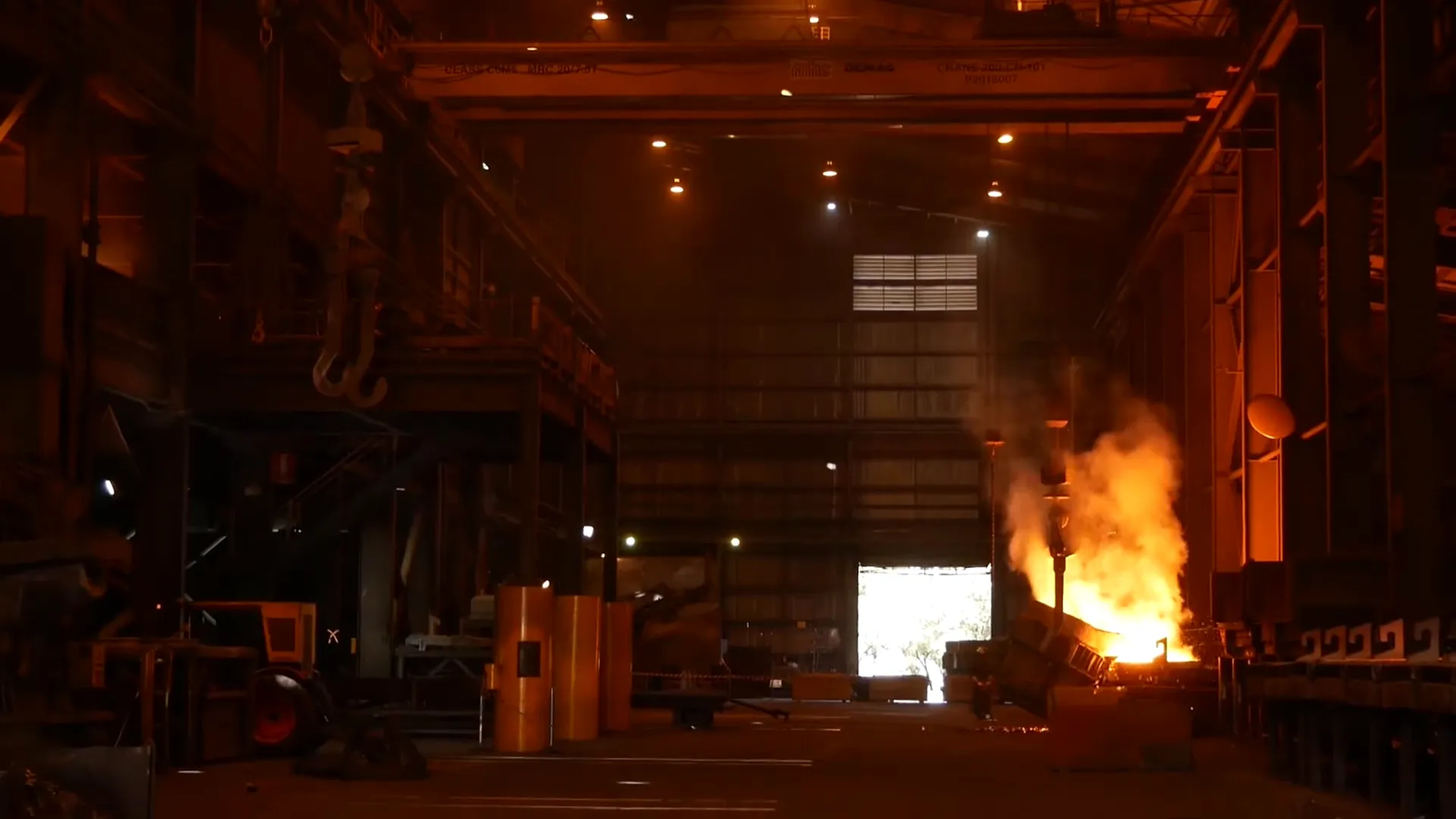 Furnace used for silicon extraction